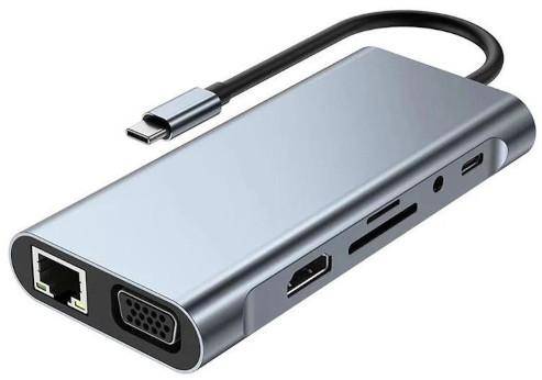 USB TYPE C 10 IN 1 DOCK