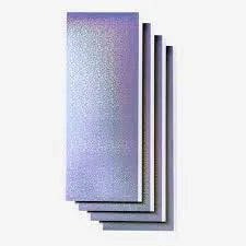 2010044 - Cricut Joy Permanent Smart Vinyl Write Silver Holo 4 sheets 14x33 cm