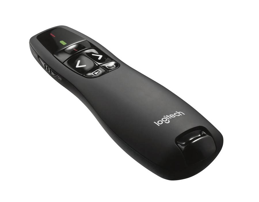 Logitech R400 Black Wireless Laser Presentation Remote