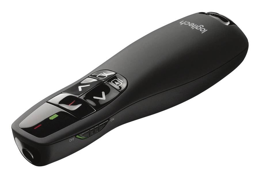 Logitech R400 Black Wireless Laser Presentation Remote