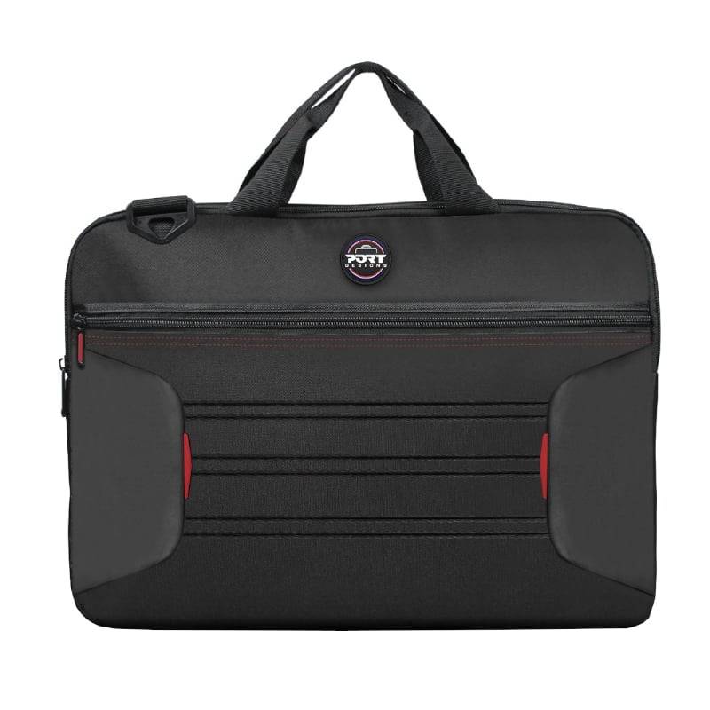 Port Premium Pack 14/15.6" Toploader Bag with Wireless Mouse Bundle