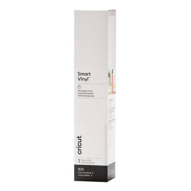 2008663 - Cricut Smart Vinyl Permanent 33x640Cm 1 Sheet (White)