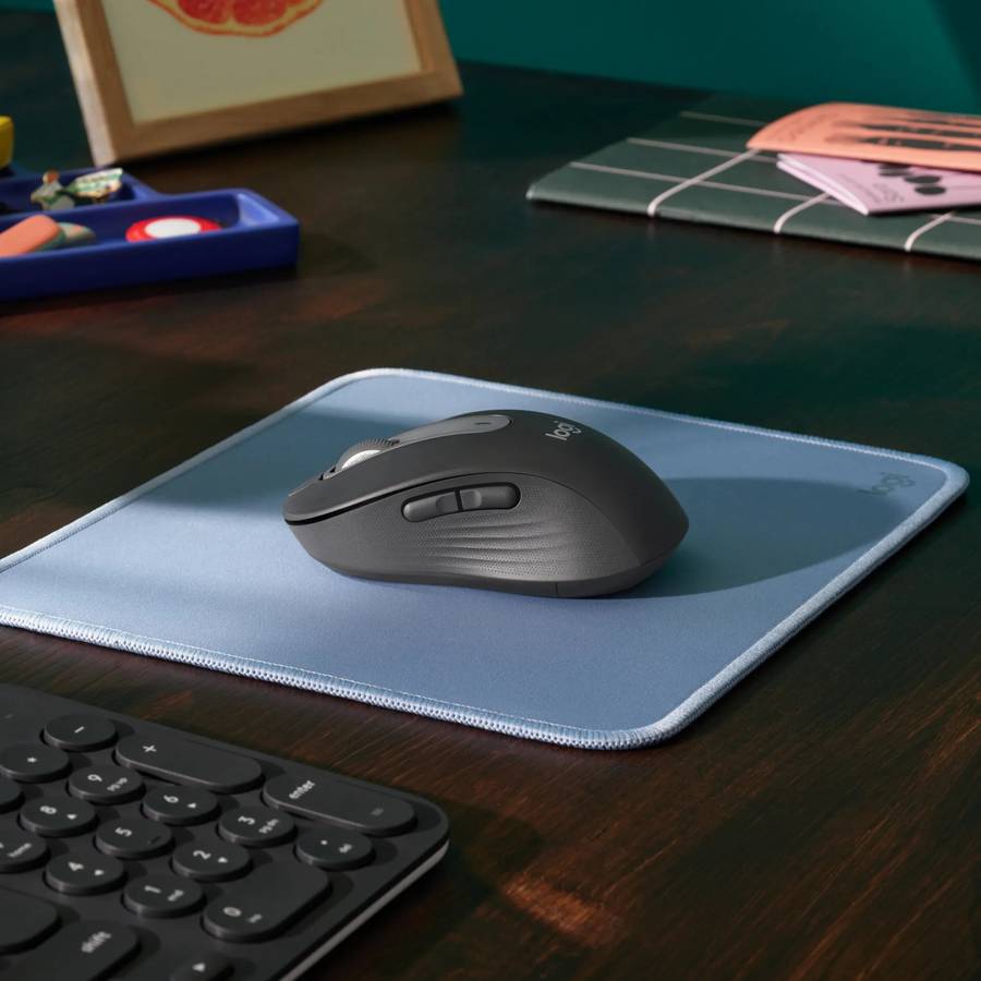 910-006253 - LOGI M650 Signature Bluetooth & Wireless Mouse Black