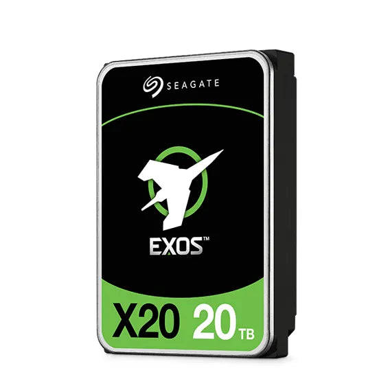 Seagate Exos X20 ST20000NM003D 20TB HDD; 3.5''; SAS SED 512e/4Kn; RPM 7200; 5 Year Limited Warranty