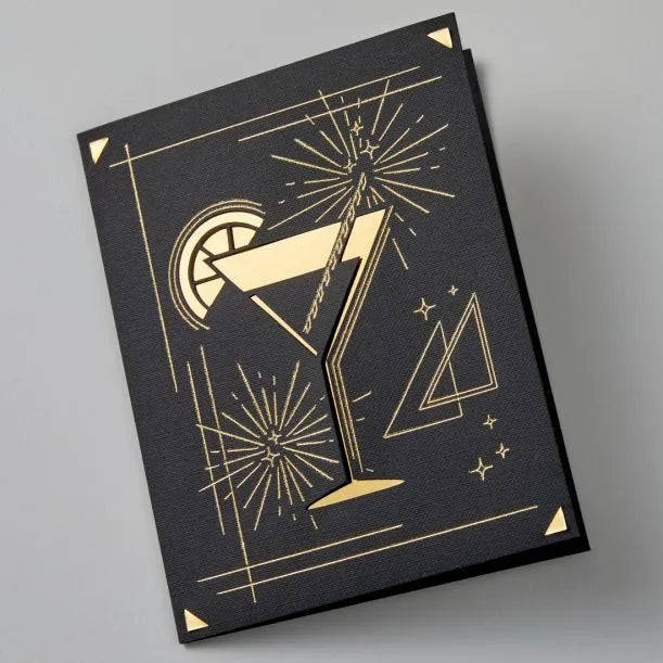 2009202 - Cricut Insert Cards Foil Celebration R20 10.8x14cm 8-Pack