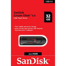 Sandisk Cruzer Glide 32GB USB-A Flash Drive