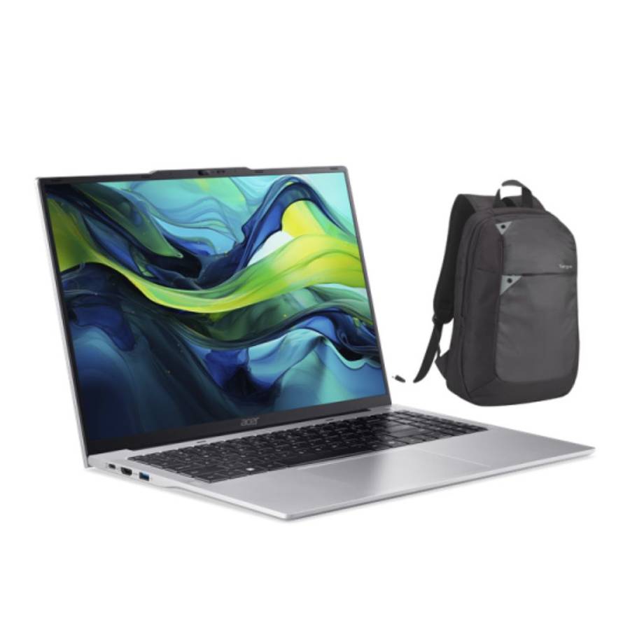 Aspire Lite AL16-52P-52NJ | i5-1334U| 16''| UMA| 8GB DDR5| 512GB SSD| Wifi6 + BT| 2M FHD Cam| 65W...