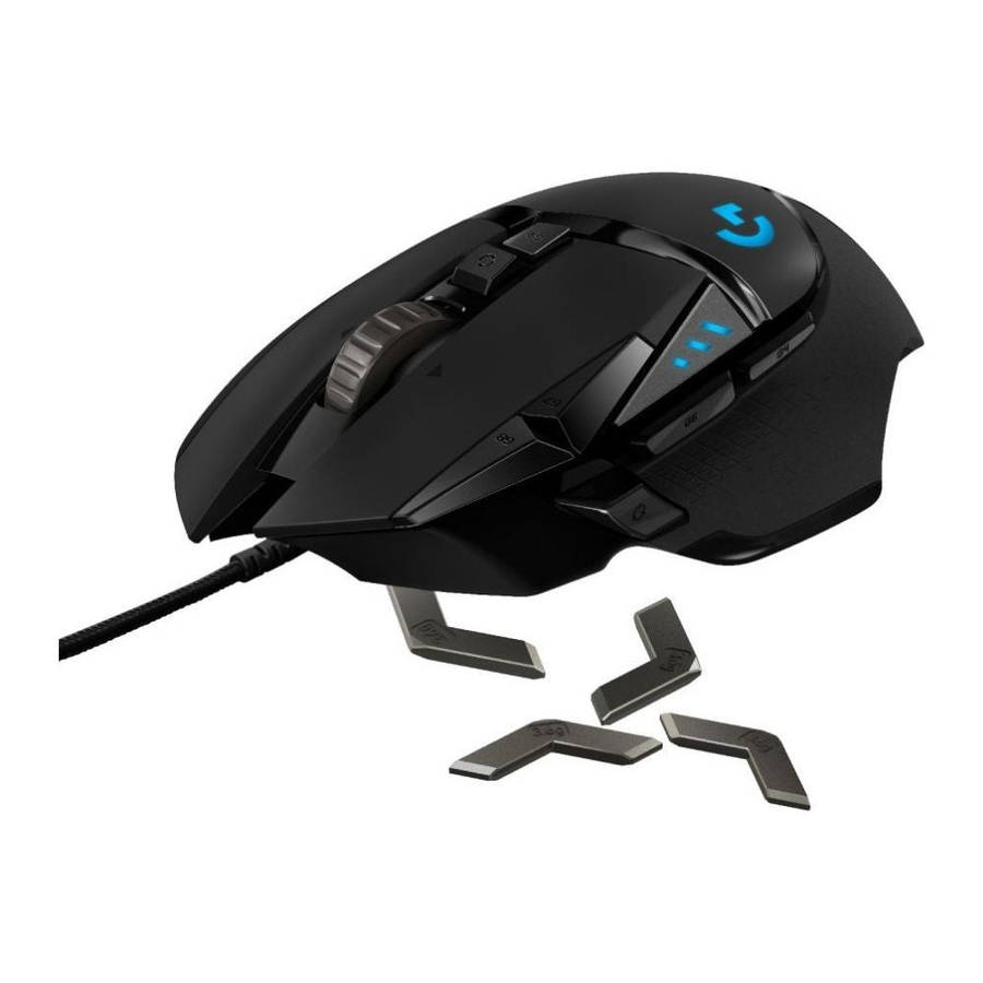 Logitech G502 HERO Wired Gaming Mouse  16K DPI Sensor, 11 Buttons, RGB, Adjustable Weight  ...