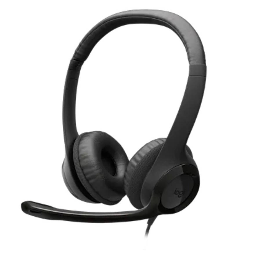 Logitech H390 USB Computer Headset  Noise-Cancelling Mic, Digital Stereo Sound, Adjustable Hea...