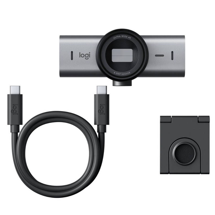 Logitech Brio 705 Webcam  Full HD 1080p Business Webcam with Auto Light Correction & Noise-Can...