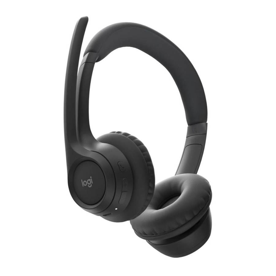 981-001407- Logitech Zone 300 Headset. BT - Midnight black