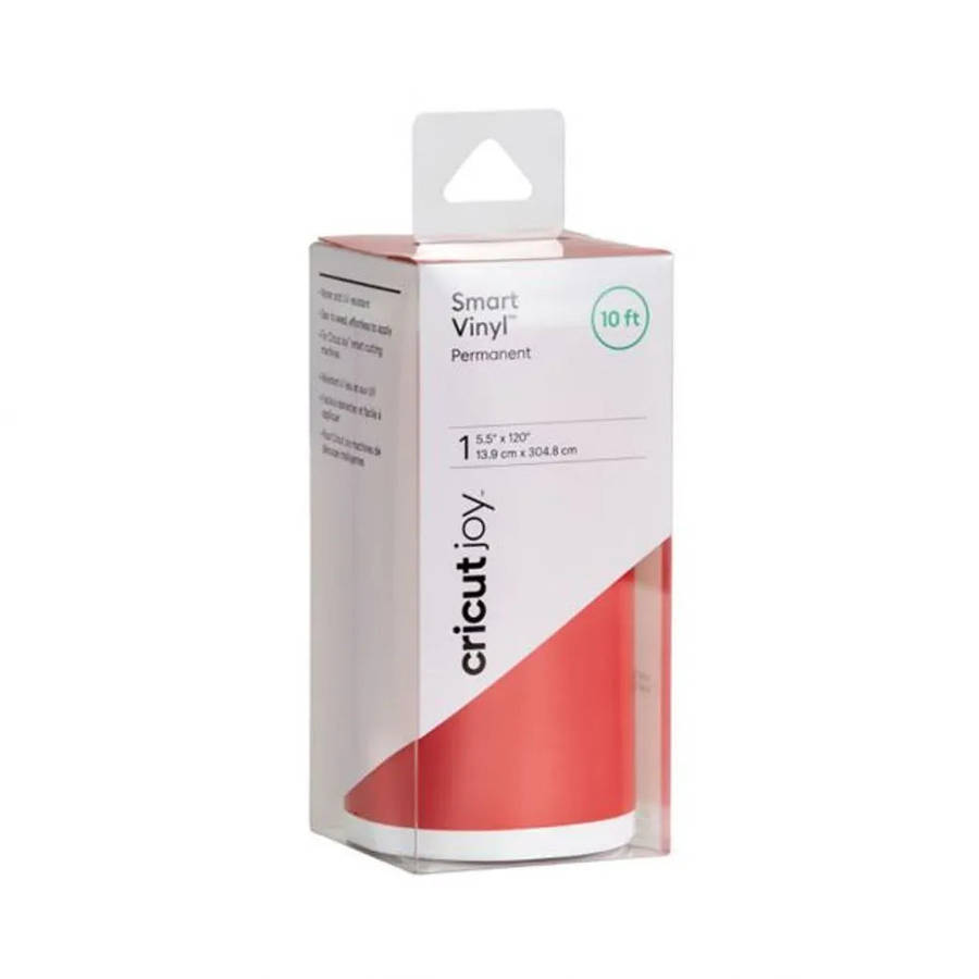 2008816 - Cricut Joy Smart Vinyl  Permanent Value Roll 13.9 cm x 304.8 cm (Cardinal Red)