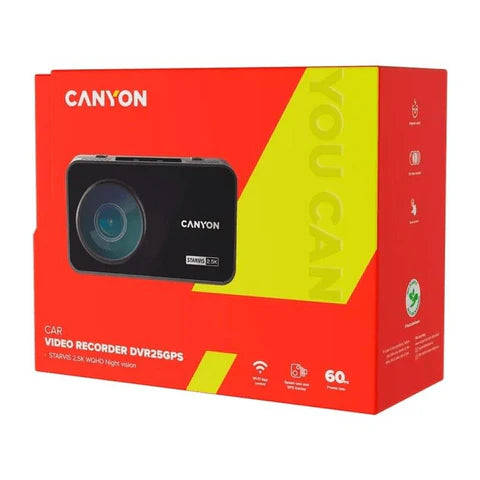 CANYON CAR RECORDER DVR25GPS WQHD 2.5K 1