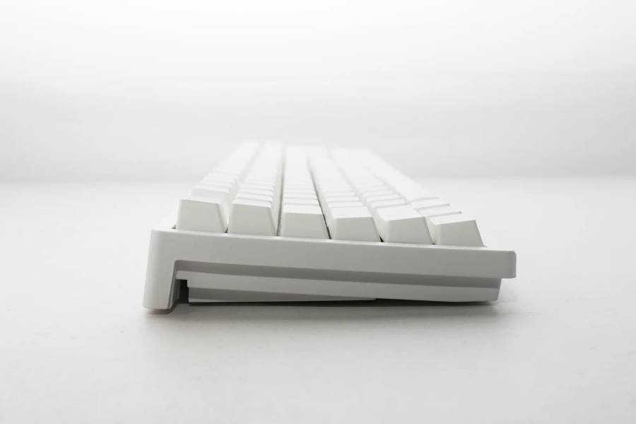 Ducky Keyboard Zero 6108 100% Mechanical Wireless Keyboard; RGB; USB 2.0 / 2.4GHz / BT - White - ...