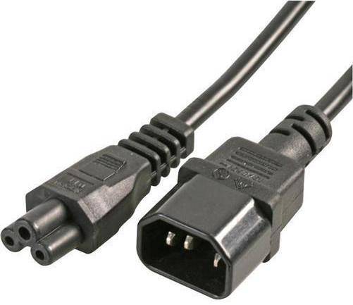 Microworld C13 Male to Clover Power Cable 1.8M for Computer Components