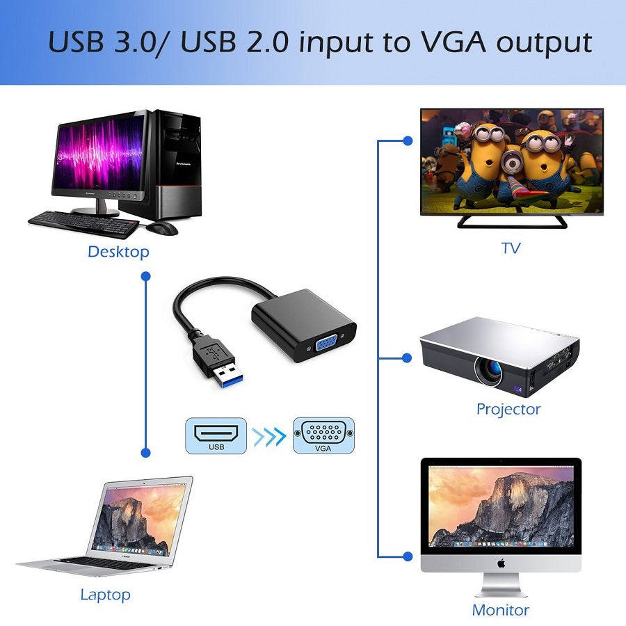 USB 3.0 TO VGA