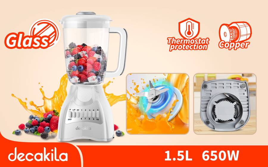 1.5L STAND BLENDER 10 SPEED 650W