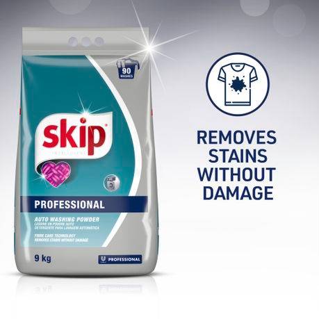 Skip Professional Stain Removal Auto Washing Powder Detergent 9kg