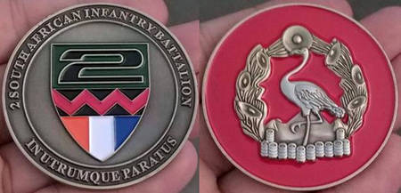 Commemorative Challenge Coin - 2 SA Infantry Battalion