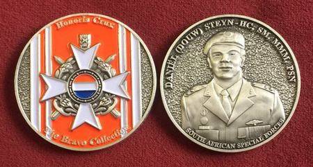 "The Brave Collection" Challenge Coin - Douw Steyn HC SM MMM PSN