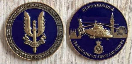 Commemorative Challenge Coin - SAS Blue Thunder