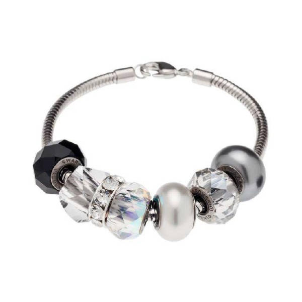 Swarovski 5948 BeCharmed Briolette- Crystal Silver Shade