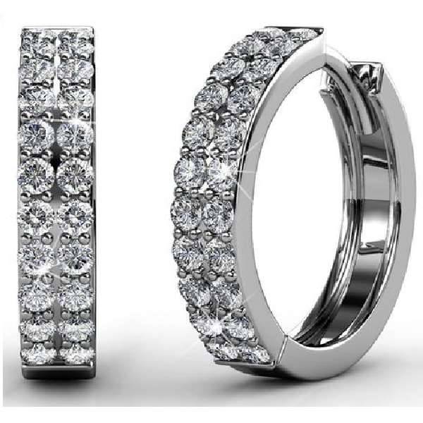 Dhia Magnifico Earrings Embellished with SWAROVSKI® Crystals