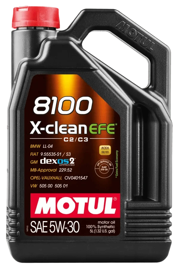 Motul 8100 X Clean Efe 5W30 5L Engine 109471