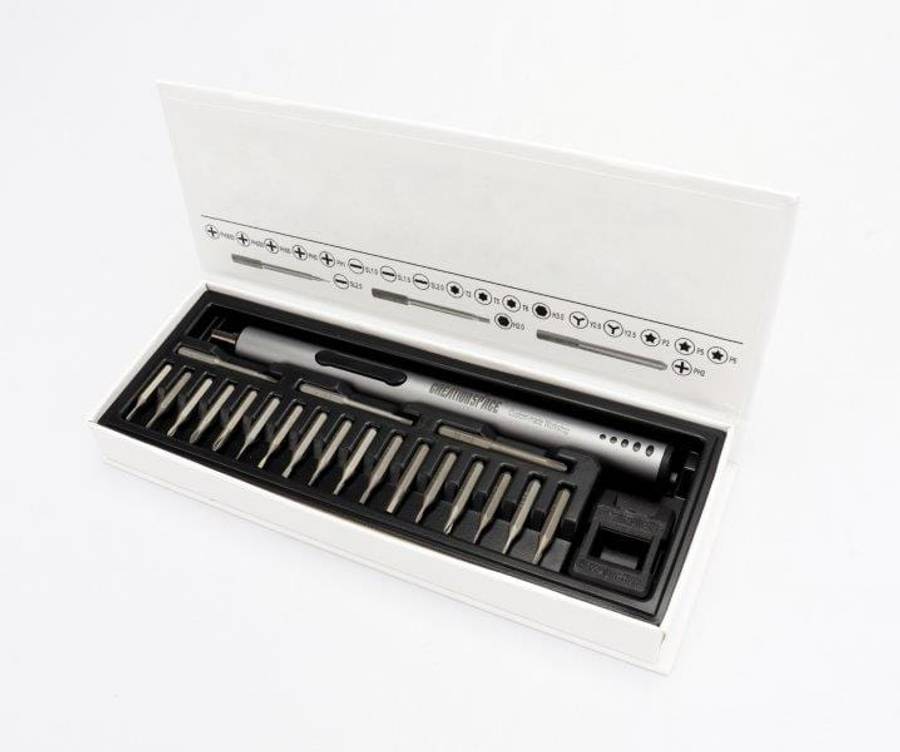 Electric Precision Screwdriver Kit 23 Piece USB-C Lithium Battery (ESS01)