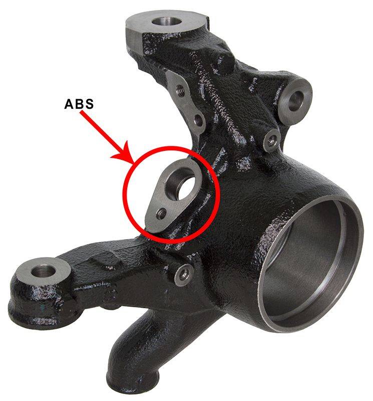 Steering Knuckle Toyota Hilux Revo 2.0 Vvti 1Tr-Fe, 2.4Tdi 2Gd-Ftv, 2.7 Vvti 2Tr-Fe - 4X2 (...
