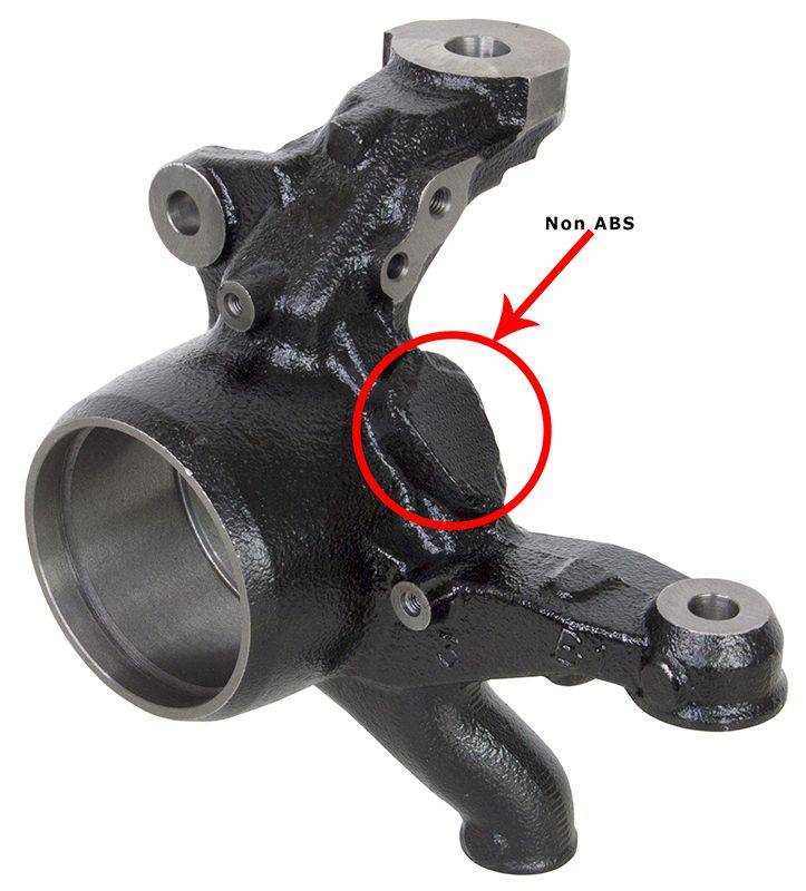 Steering Knuckle Toyota Hilux 2.0 1Tr-Fe, 2.5 D-4D 2Kd-Ftv, 2.7 2Tr-Fe, 3.0 D-4D 1Kd-Ftv, 4.0 1Gr...