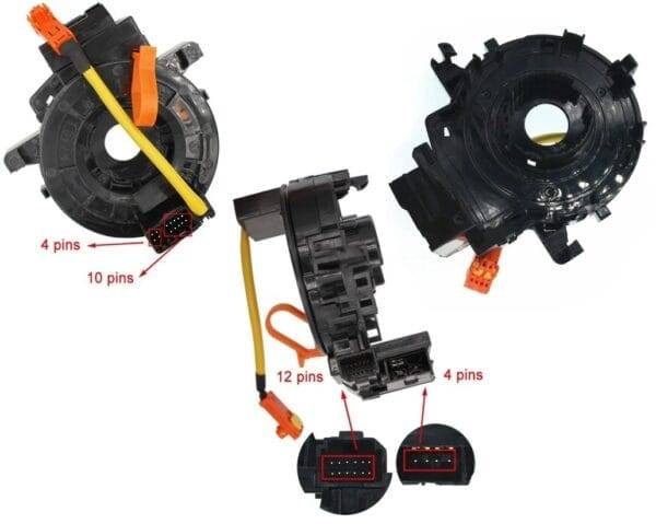 Clock Spring For Toyota Corolla 1.6 / 1.8, Hilux, Fortuner, Etios, Innova, Yaris  212367