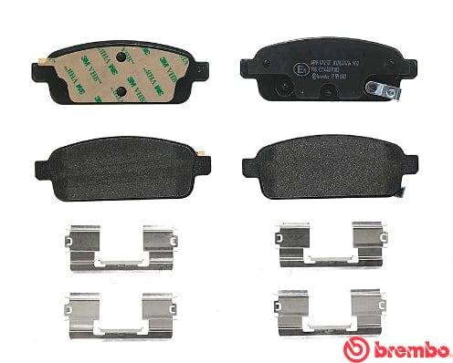 Brembo Brake Pads Rear Opel Astra J ( Set Lh&Rh) (P59087)