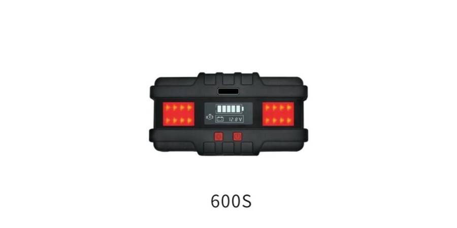 Jump Starter 12V  600A Battery Booster with Power Bank & Tester (JS600L)