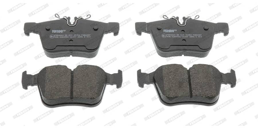 Brake Pads Rear Mercedes C Class [W205] (14 ) (FERODO FDB4487) (SET LH & RH Wheel)