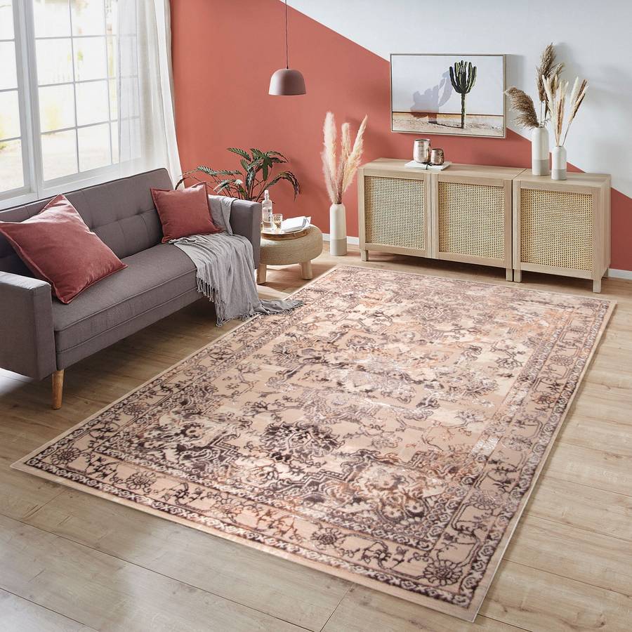 Alin Nuvyra Beige Modern Area Rug