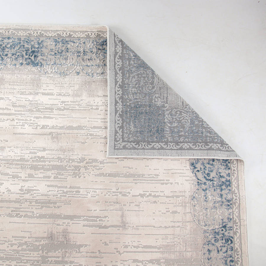 Rainbow Astrell Grey Modern Area Rug