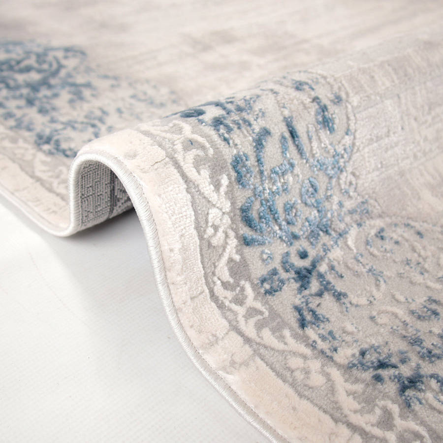 Rainbow Astrell Grey Modern Area Rug