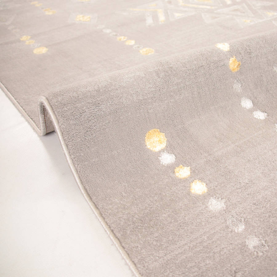 Alin Fenyra Grey Modern Area Rug