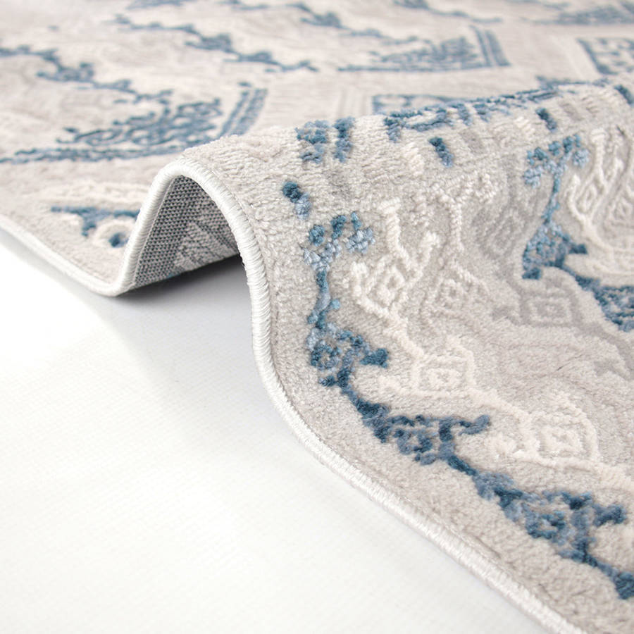 Rainbow Orivion Grey Modern Area Rug