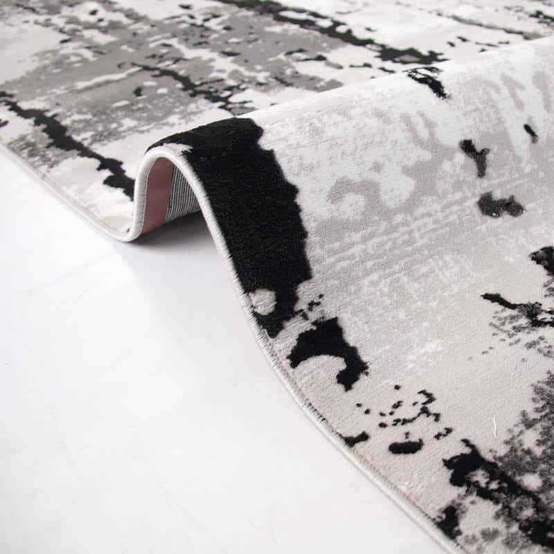 Diamond Black Rug - C1759