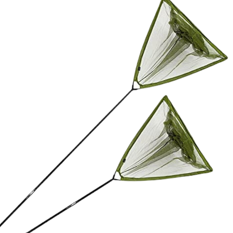 Jackel Vortex 42" Olive Mesh 3pc Landing Net