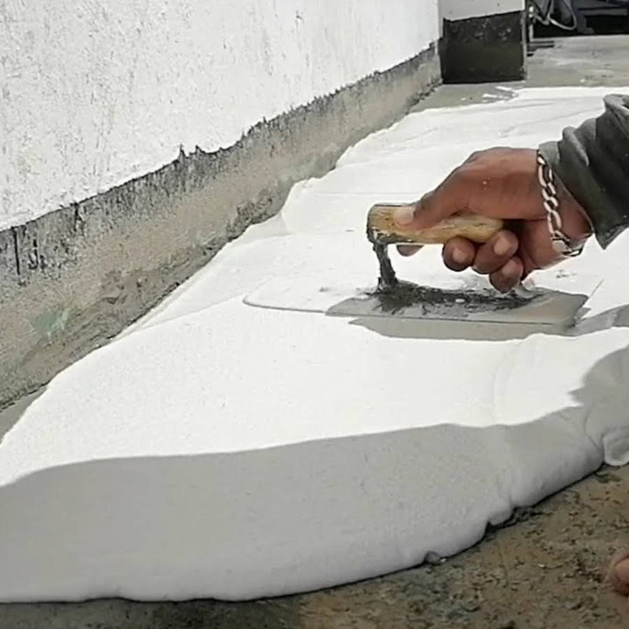 DIY White Cement Screed Mix