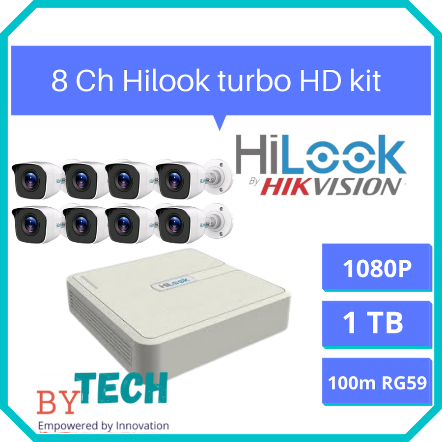8 channel HiLook by Hikvision Turbo HD kit - 20M Night vision-cctv,cctv,cctv cctv,cctv