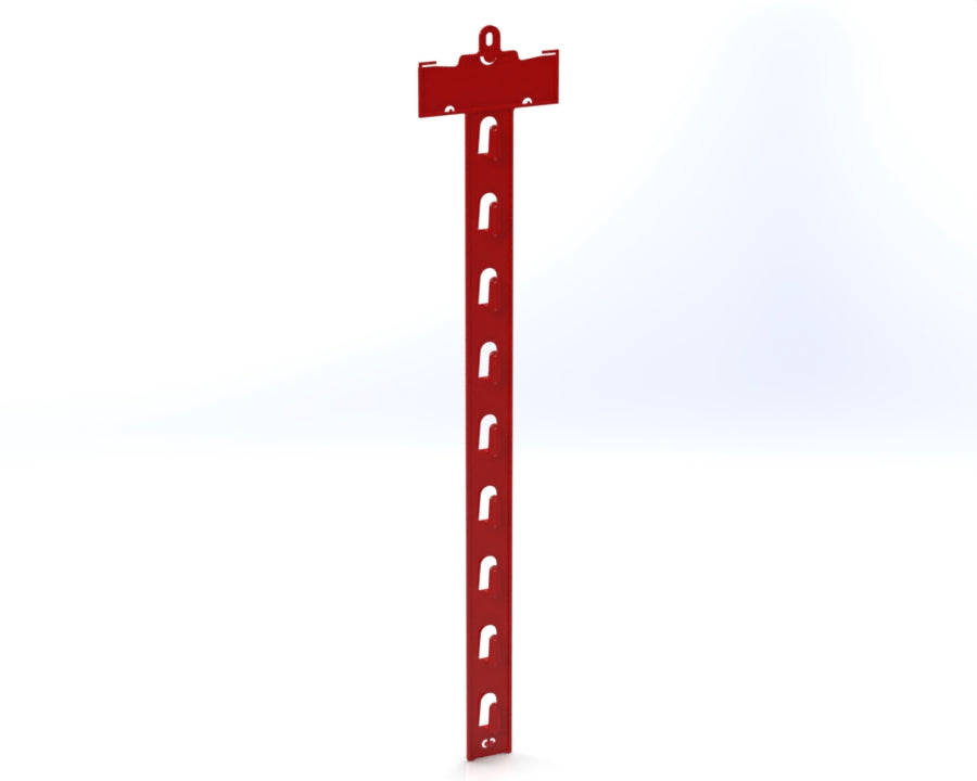 The Merchandising STRiP  Mobile Hanging Hook Display for Retail (50p/box) Maroon