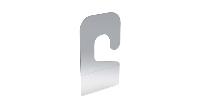 Premium Hangtabs for Retail Display and Packaging (1000p/box) Hook