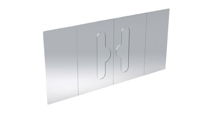 Premium Hangtabs for Retail Display and Packaging (1000p/box) Carrier Thick