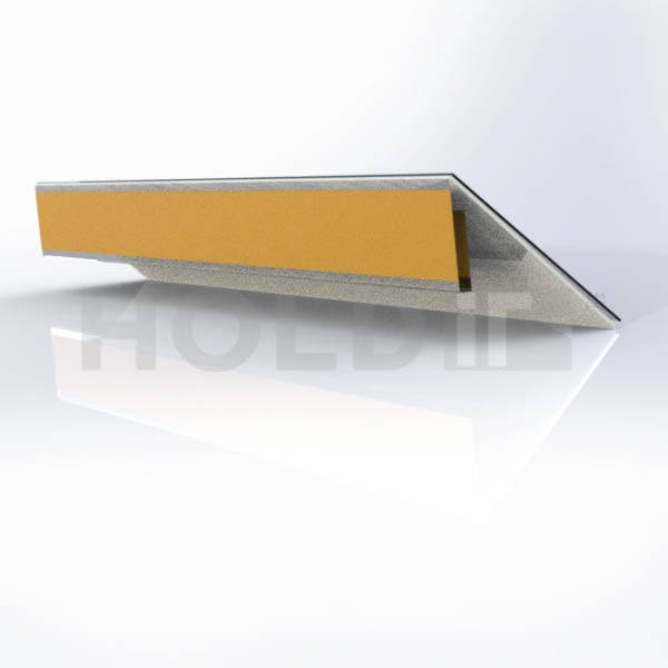 45° Angle STRiP  Upward-Facing Shelf Label Holder for Bottom Shelves (50p/box) Clear 914mm Clear