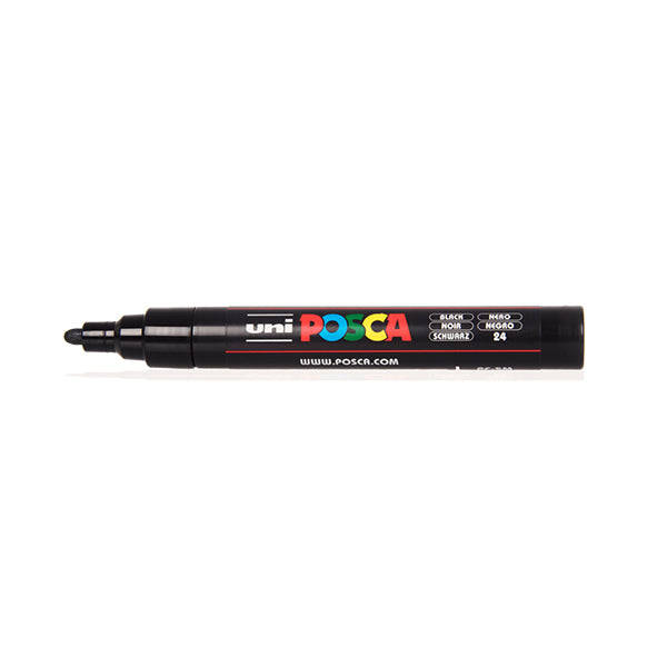 POSCA Pens  Box of 12 Non-Toxic Write & Wipe Markers (12p/box) Yellow