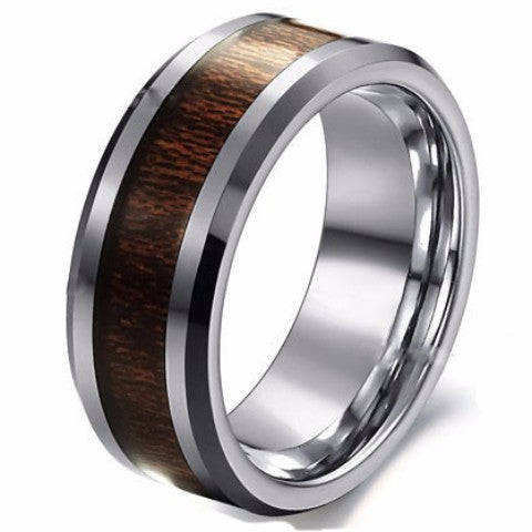 Men's Tungsten Carbide Ring - US 10